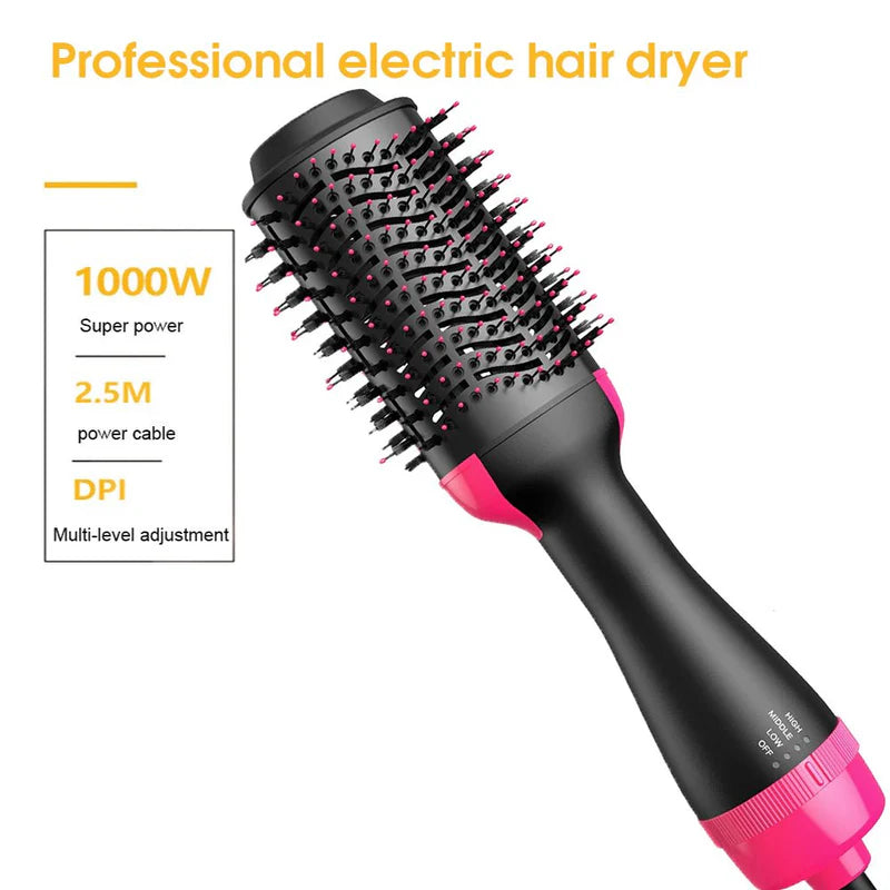 One-Step 4-in-1 Hot Air Styler-مصفف الشعر الهوائي 4 في 1